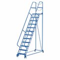 Vestil 156 H Steel Maintenance Ladder, 12 Steps LAD-MM-12-G